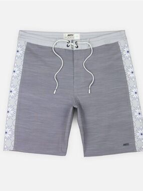 Gray Jetty Hudson Board Shorts